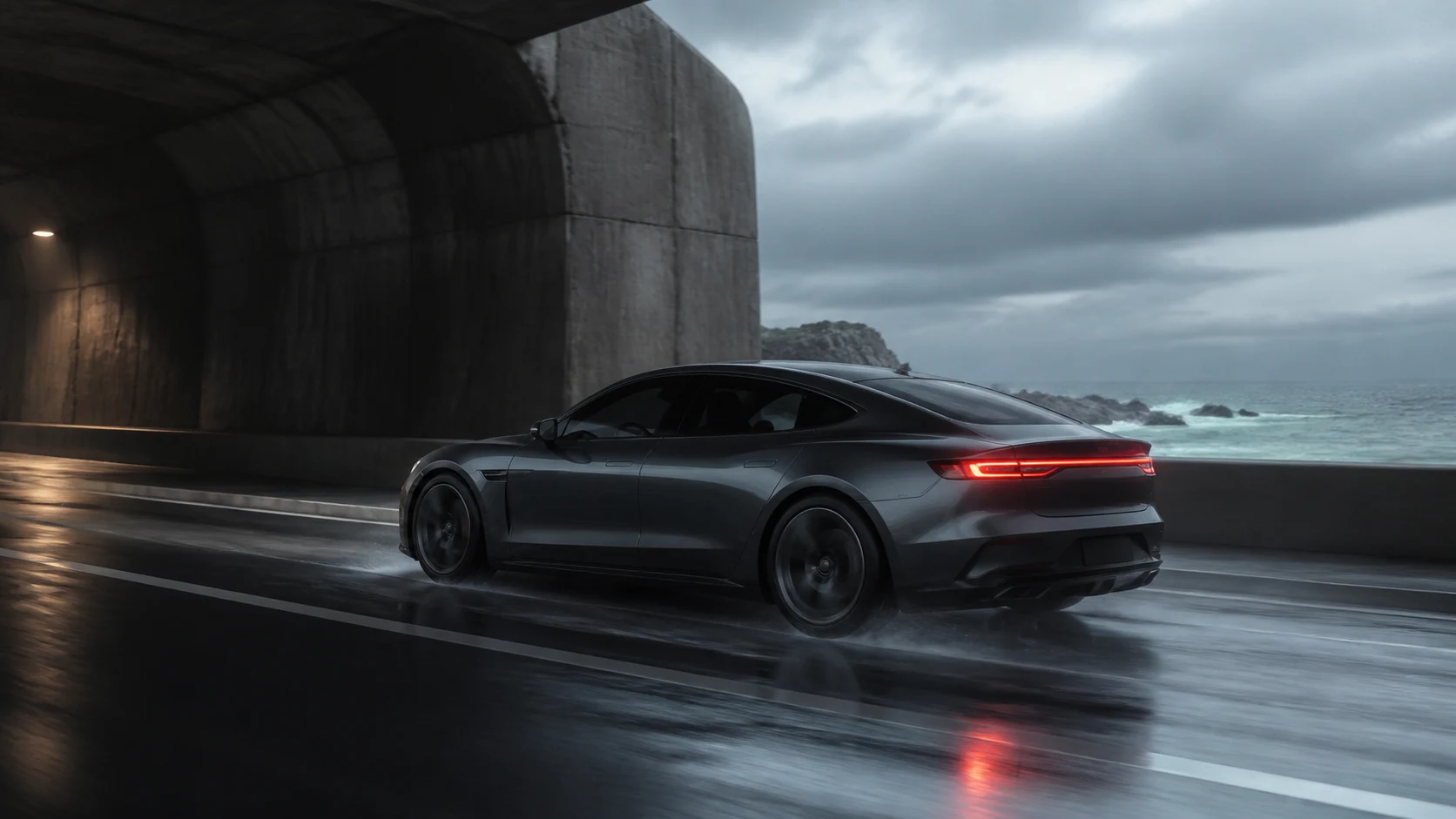 Graphite electric GT generated for an automotive image system