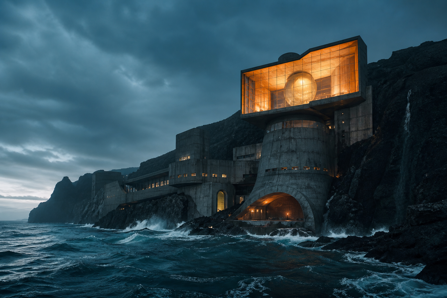 Tidal Observatory on an Atlantic coast